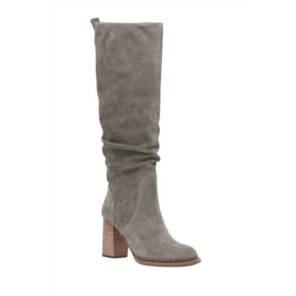 NEW FRYE women's alex softy tall boot in steel - Picture 1 of 7